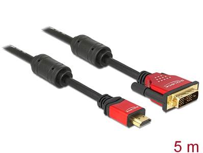 Câble High Speed HDMI – HDMI A mâle > DVI mâle 5 m