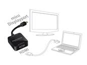 Adaptateur High Speed HDMI-A femelle > mini Displayport 1.2 mâle