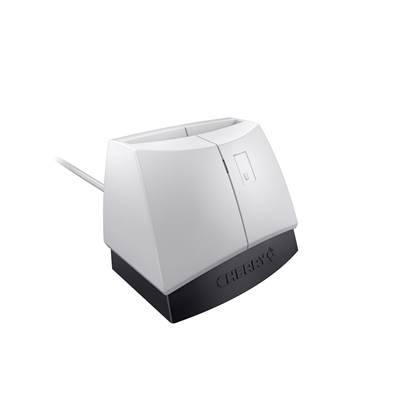 Cherry SmartTerminal ST-1144 - Lecteur de carte avec base alourdie - USB noir/blanc