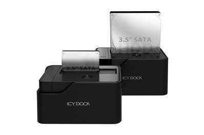Station d'acceuil 2,5"/3,5" disque dur SATA USB3.0+eSATA