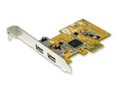 Carte PCIe USB2.0, 2 ports type A