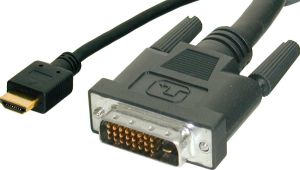 Câble HDMI A / DVI-D 15 mètres